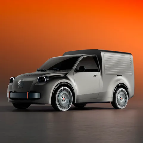 Citroën 2 CV Fourgonnette Concept: il furgone elettrico