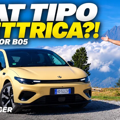Copertina del video dedicato alla prova della Leapmotor B05, alla tecnica costruttiva e al confronto tra versioni