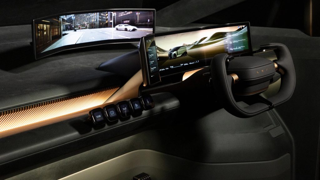Lexus LS a sei ruote: il nuovo “Luxury Space” elettrico