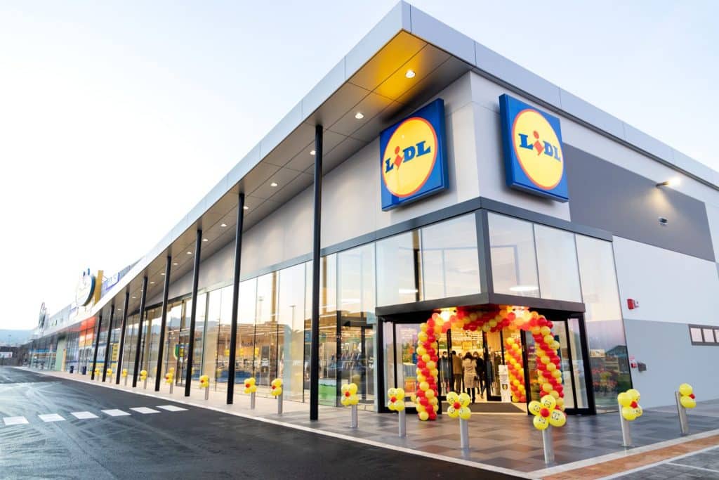 lidl negozio anteriore