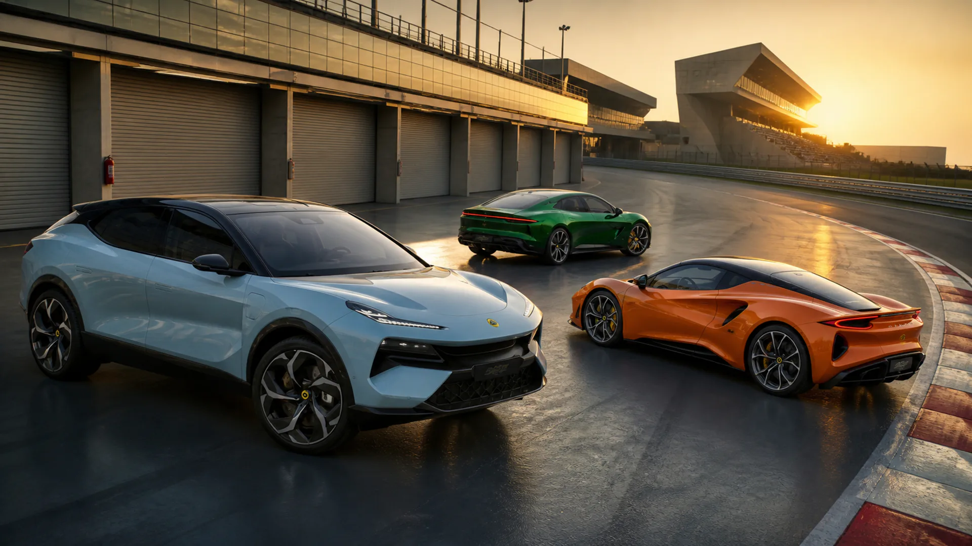 Lotus Emeya ed Eletre 900 Gold insieme alla sportiva Emira 420 Sport lanciate in Cina