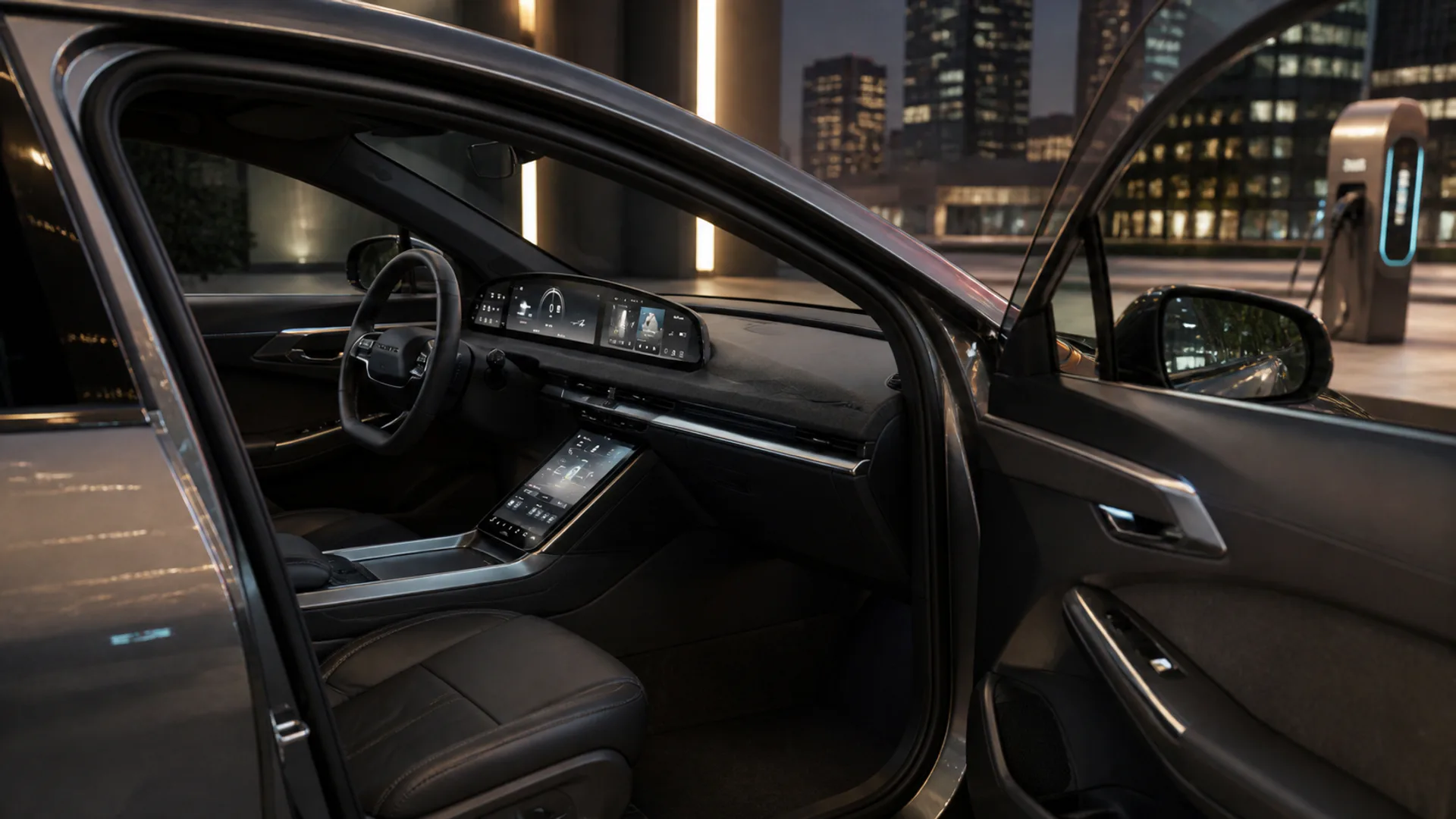 La nuova interfaccia infotainment UX 3.0 destinata alla berlina elettrica Lucid Air