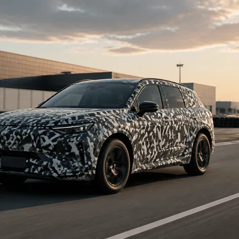 Prototipo della Lucid Cosmos, SUV elettrico atteso nella seconda metà del 2027