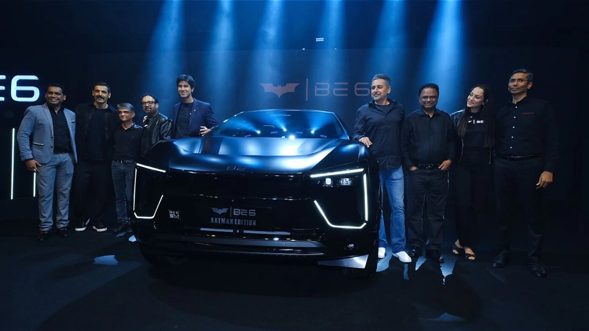 SUV elettrico Mahindra BE-6 Batman Edition limitata