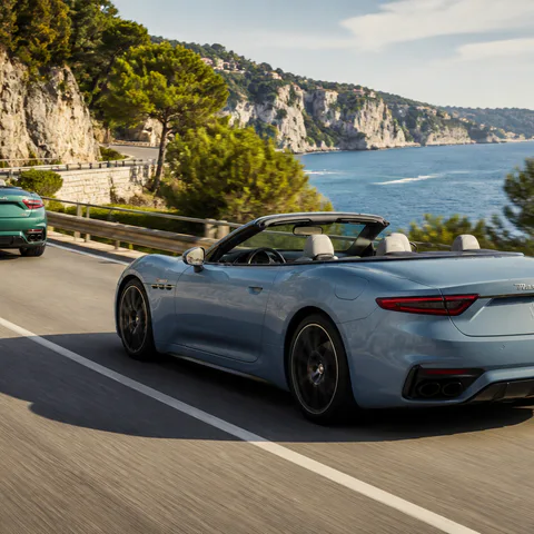 La gamma Maserati 2026 con GranTurismo, GranCabrio e Grecale nelle versioni Folgore