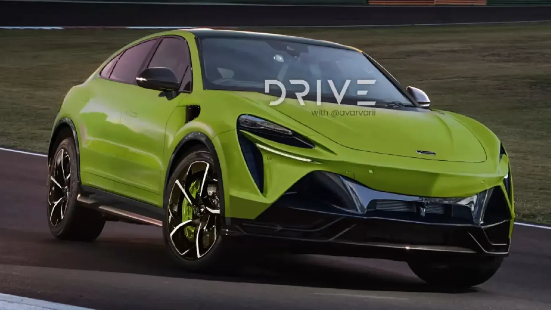 McLaren suv anteriore
