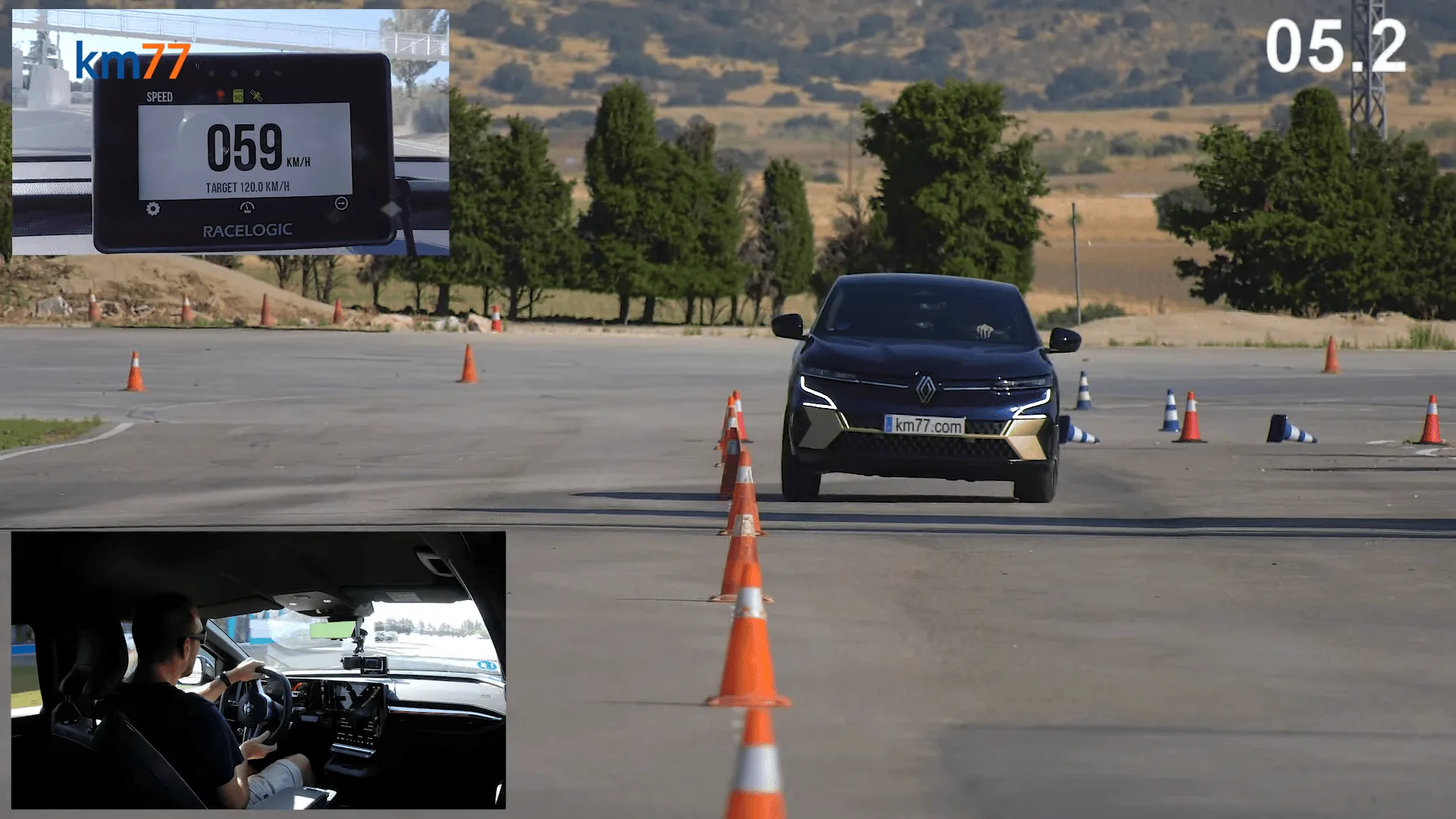 Megane e-Tech alla prova con il Test dell'alce