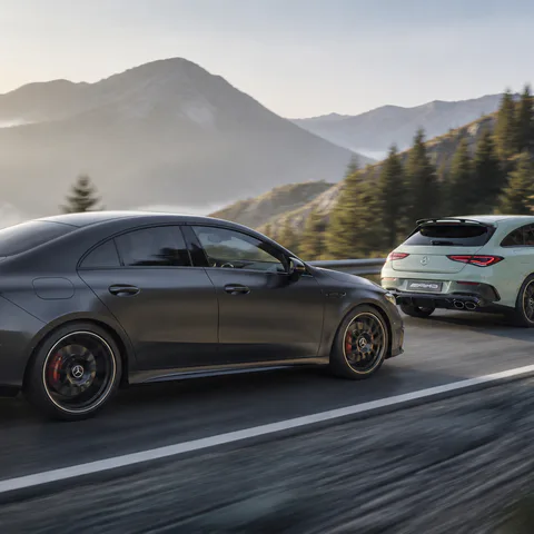Immagine di copertina della Flash News dedicata alla nuova Mercedes-AMG CLA 45 completamente elettrica