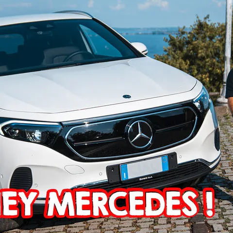 Copertina del video dedicato alla prova della Mercedes-Benz EQA e ai suoi servizi di ricarica