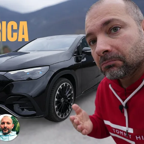 Copertina del video dedicato alla prova della Mercedes EQE SUV 500 4MATIC