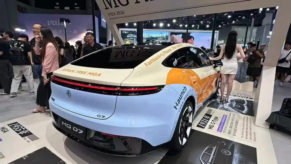 MG 07 EV: berlina elettrica da 14.900€ | Elettronauti.it