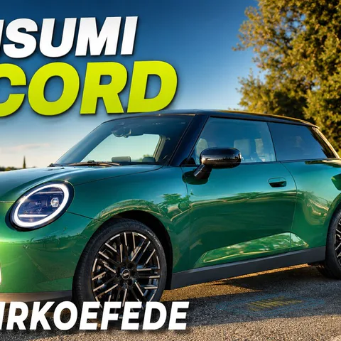 Copertina del video sulla prova della Mini Cooper SE nel viaggio elettrico da Milano a Firenze