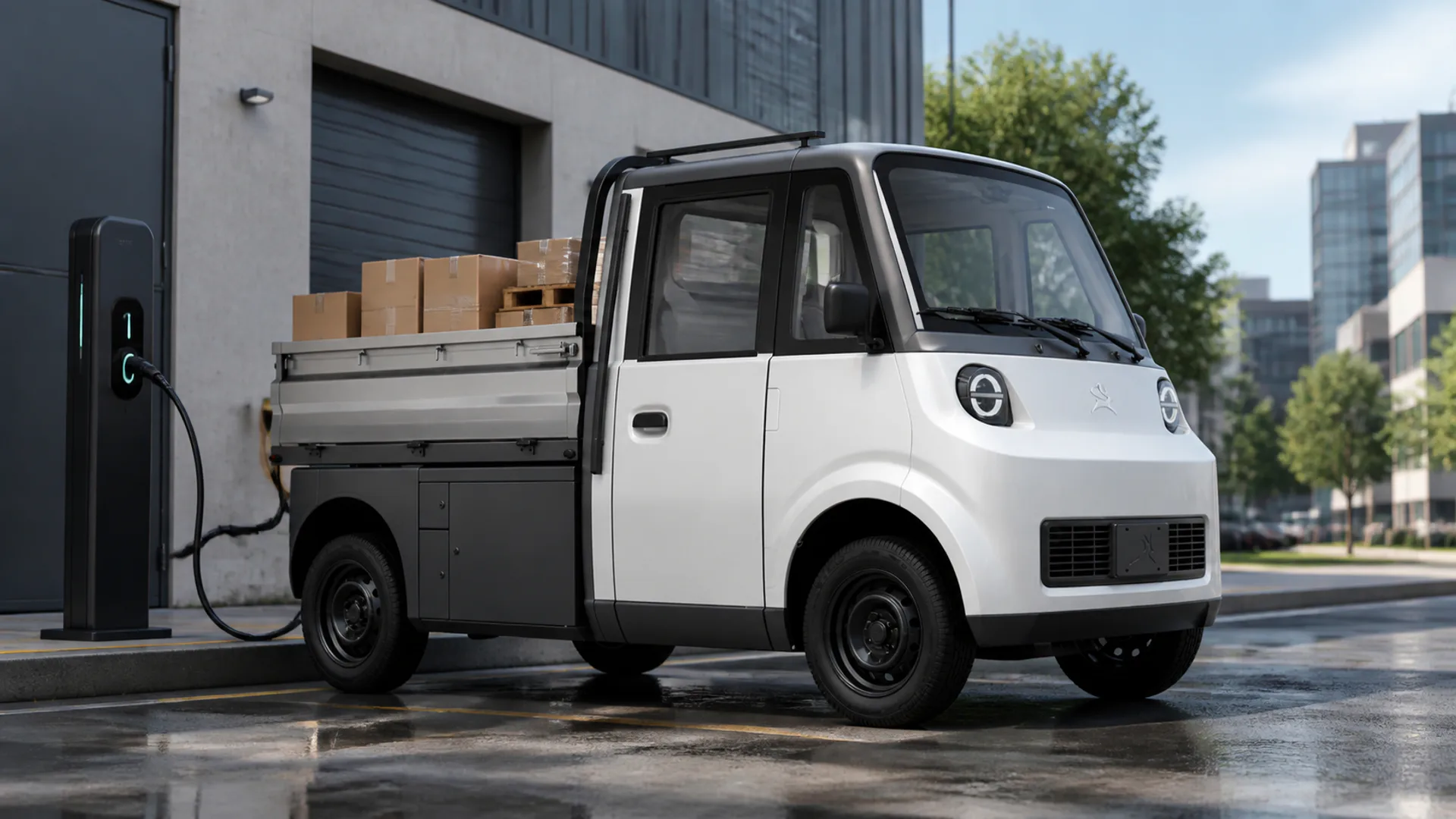 Olinia Carga, prototipo messicano di mini truck elettrico destinato alle consegne urbane