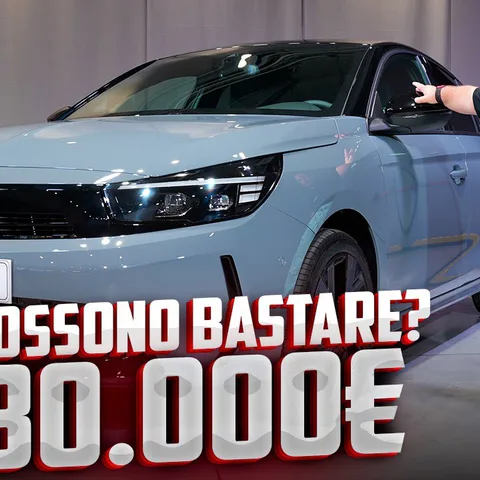 Copertina del video dedicato alla Opel Corsa-e, alle nuove motorizzazioni e all'autonomia dichiarata