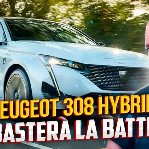 Copertina del video dedicato alla prova della Peugeot 308 Station Wagon Hybrid 180 plug-in