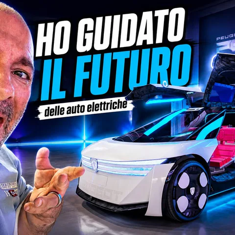Copertina del video dedicato al sistema steer-by-wire della Peugeot Polygon e alla futura Peugeot 208