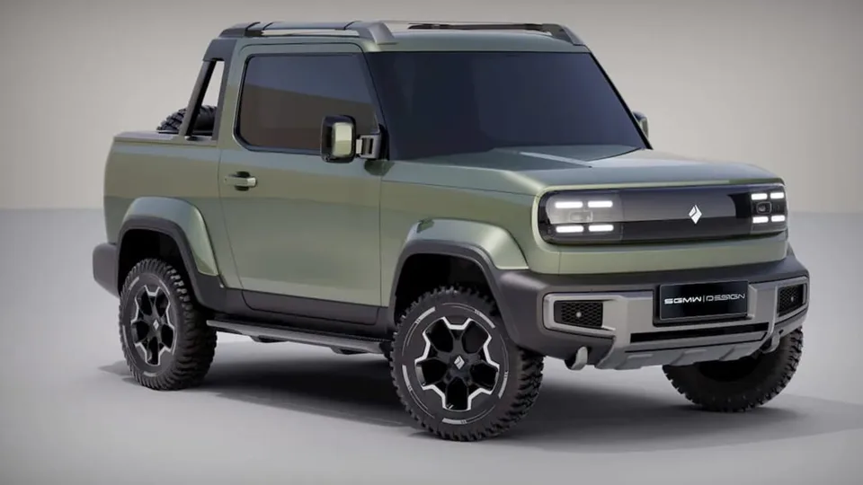 Il mini EV simil BRONCO lanciato da GM in Cina avrà anche la versione pick-up