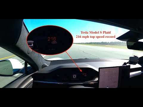 Model S Plaid Record di velocità