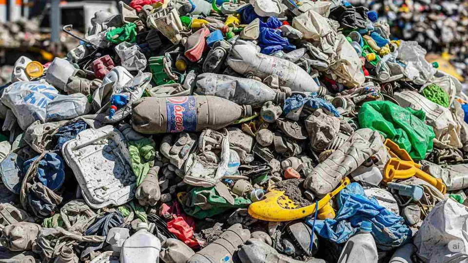 Rifiuti di plastica