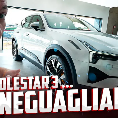 Copertina del video dedicato alla Polestar 3, alla batteria da 111 kWh e alle sue tecnologie di bordo