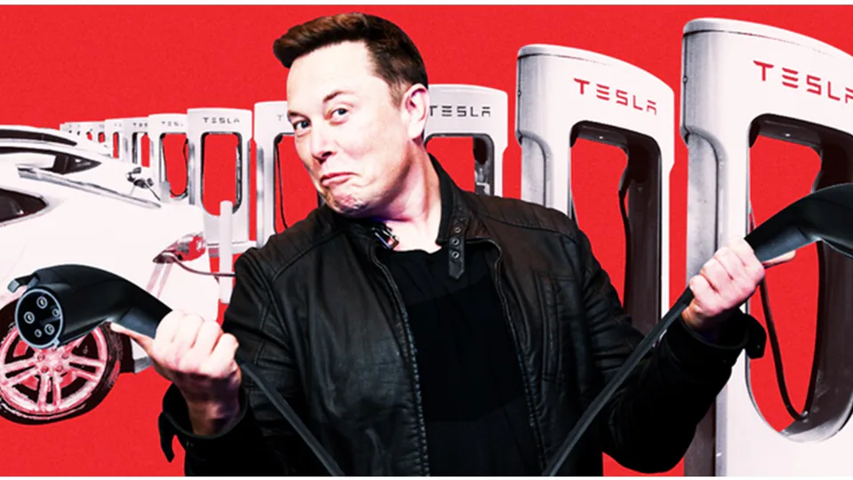 Il software Tesla prevede la disponibilità dei Supercharger
