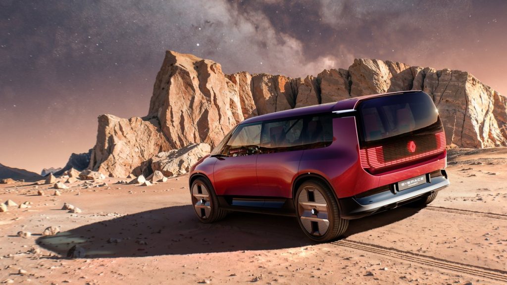 Renault E-Space Concept: la monovolume elettrica a Parigi | Elettronauti.it