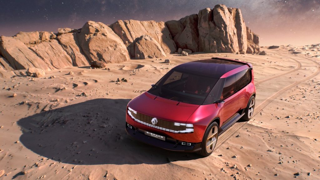 Renault E-Space Concept: la monovolume elettrica a Parigi | Elettronauti.it