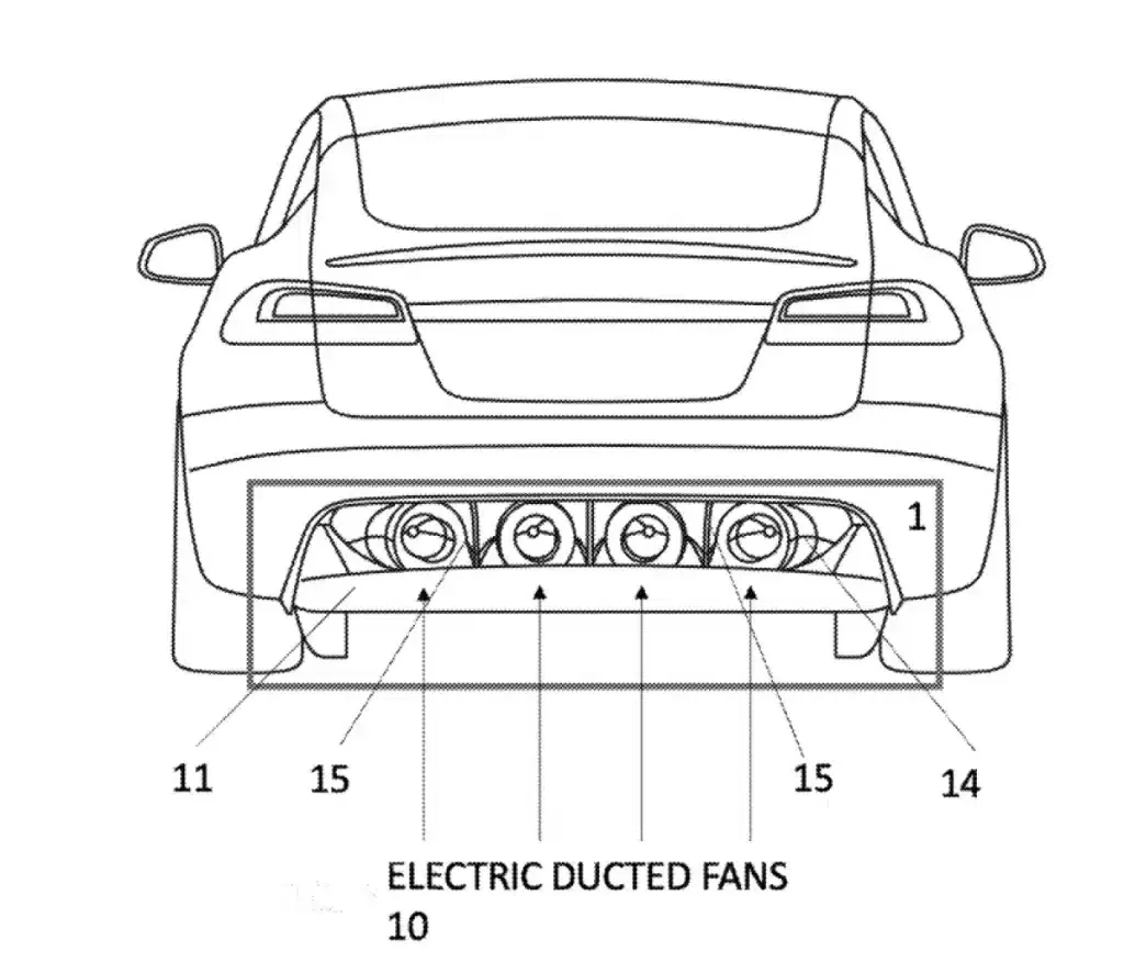 Tesla Roadster sistema di ventole | Elettronauti.it