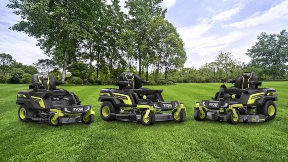 Tosaerba Ryobi 80v IDRIVE ZERO TURN con batteria al litio