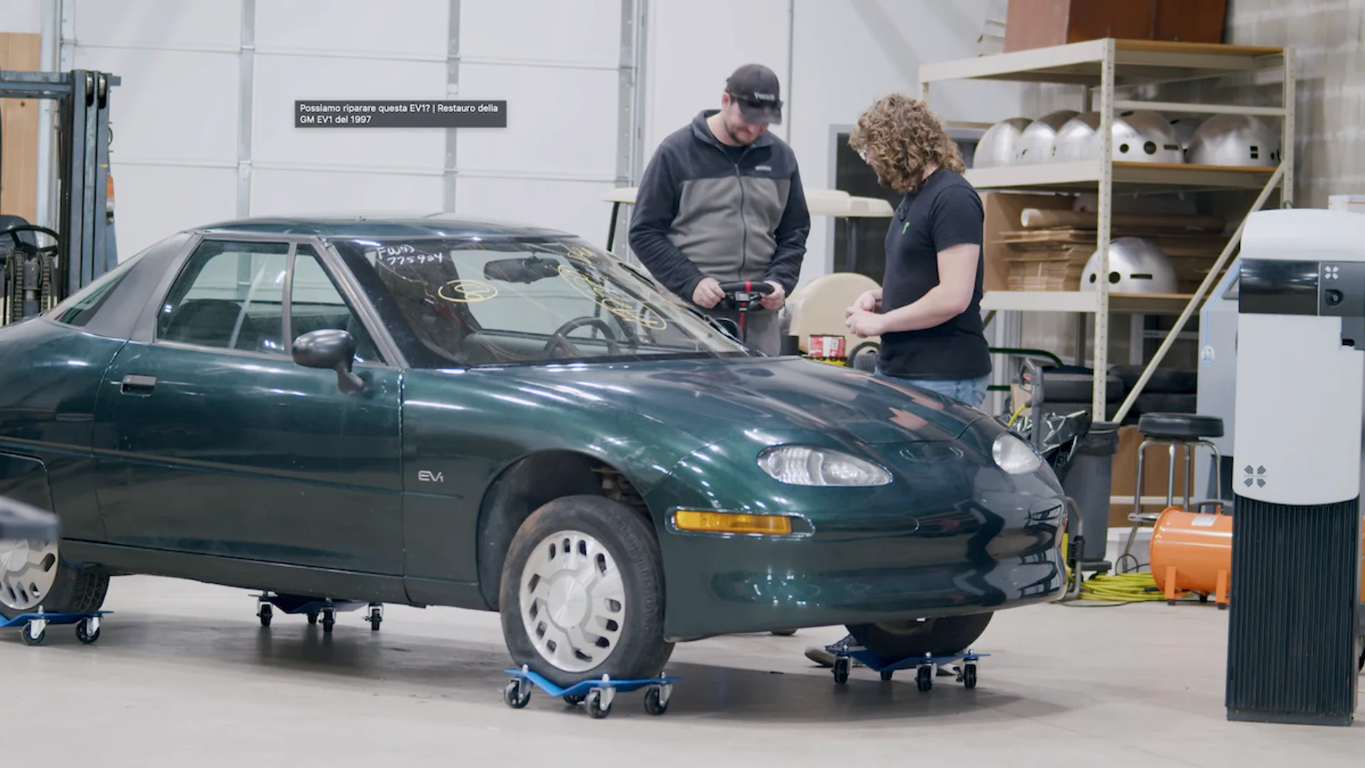 GM EV1: il raro esemplare pronto a tornare su strada