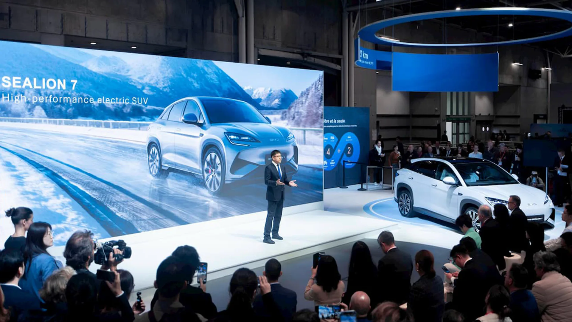 Il nuovo SUV elettrico Sealion 7 di BYD è destinato a rivaleggiare in Europa con i migliori