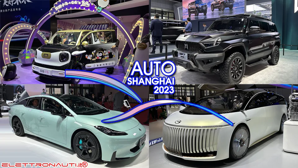 Le auto cinesi più cool e folli del salone dell'auto di Shanghai