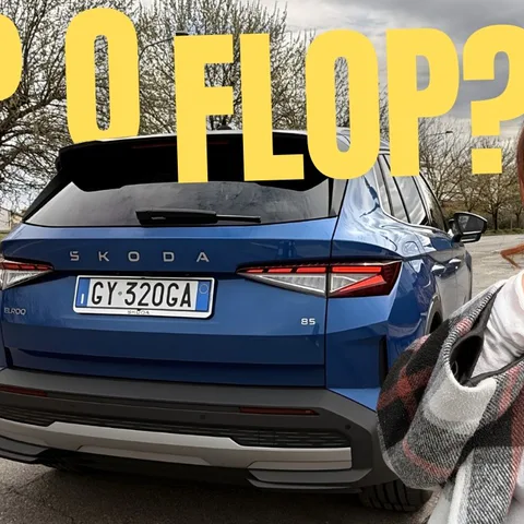 Copertina del video dedicato ai punti di forza e alle criticità della Skoda Elroq 85