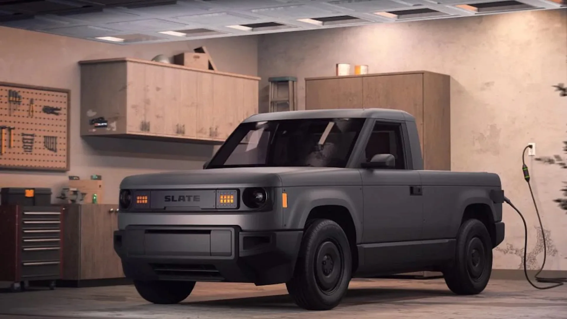 Pick-up Slate - Un nome che è un anagramma di Tesla - Provocazione?