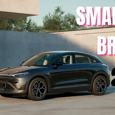 Copertina del video dedicato alla prova della Smart #3 Brabus, ai consumi e alla dinamica di guida
