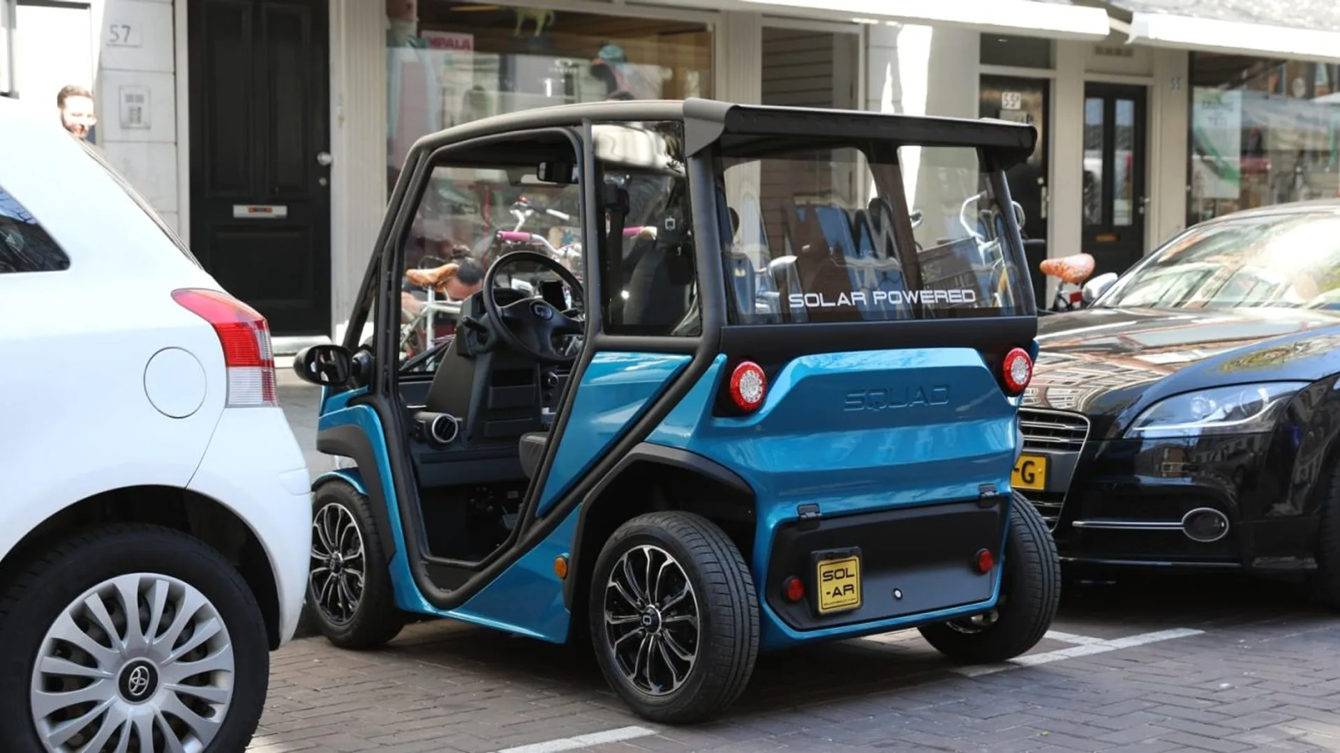 La "Solar City Car" da 6.250 dollari di Squad Mobility illustra i piani per il mercato statunitense