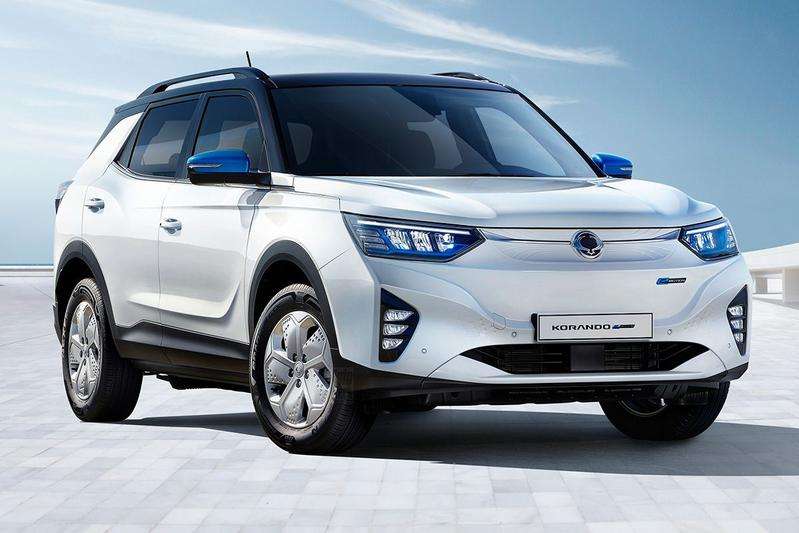 ssangyong korando-e anteriore