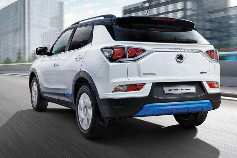 ssangyong korando-e posteriore