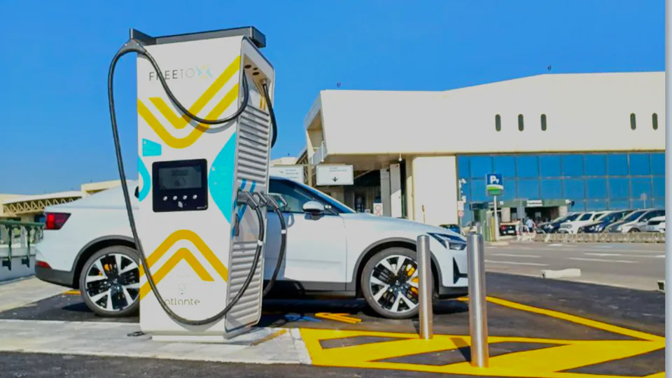 Free To X, attivata la Superfast Charging Station a Malpensa