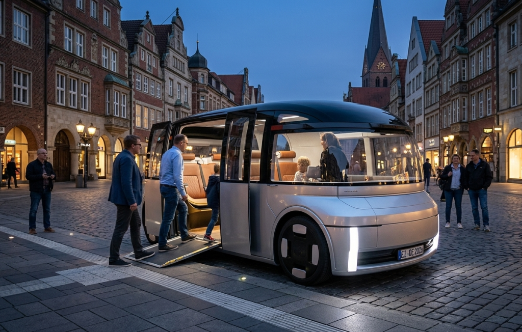 Shuttle elettrico autonomo SUE debutta in Germania | Elettronauti.it