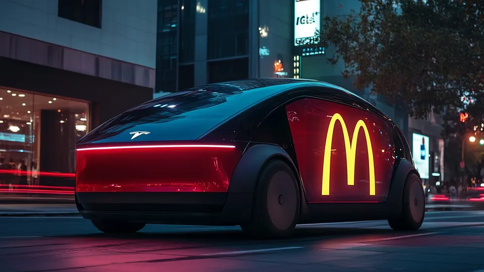 Tesla Robotaxi pronto a servire McDonald’s?