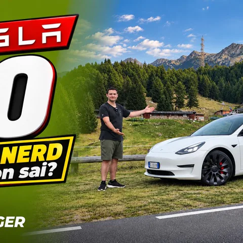 Copertina del video dedicato alle funzioni software, di comfort e di ricarica disponibili sulle auto Tesla