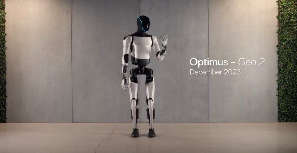 Tesla presenta Optimus Gen 2: il suo robot umanoide di nuova generazione | Elettronauti.it