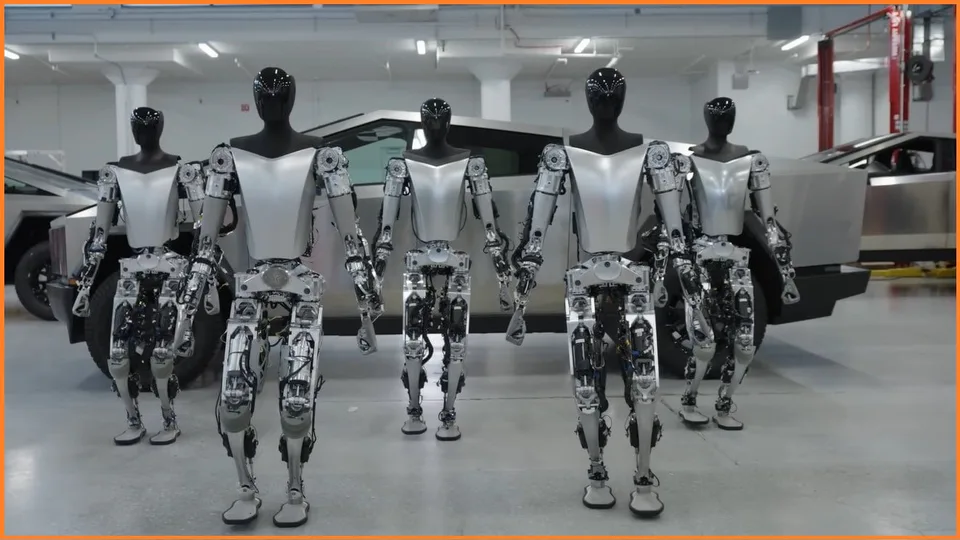 Incubi SCI-FI: Tesla Optimus, il robot umanoide di Tesla, si può toccare con mano in USA