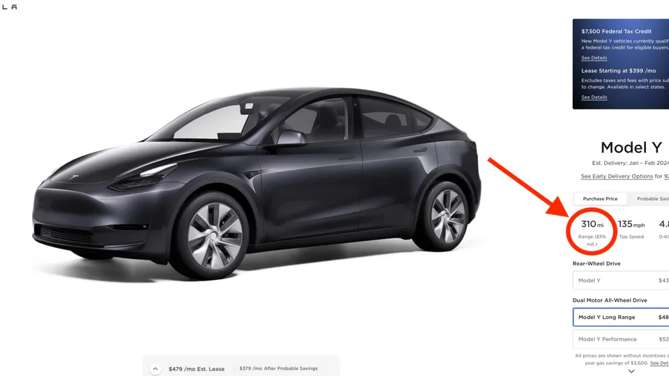 Tesla diminuisce il range delle proprie auto