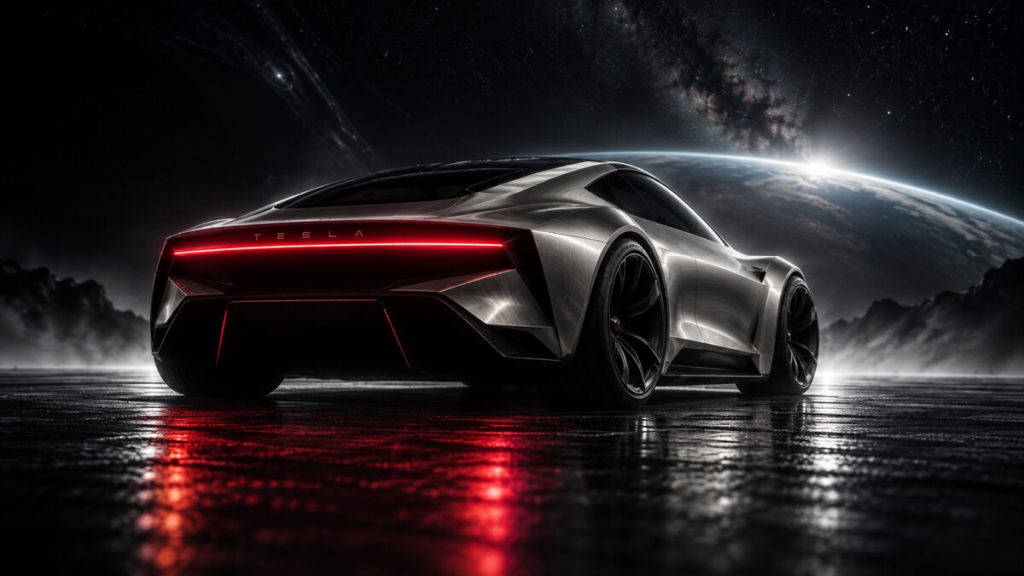 Tesla Roadster: il teaser 'Cyber' divide | Elettronauti.it