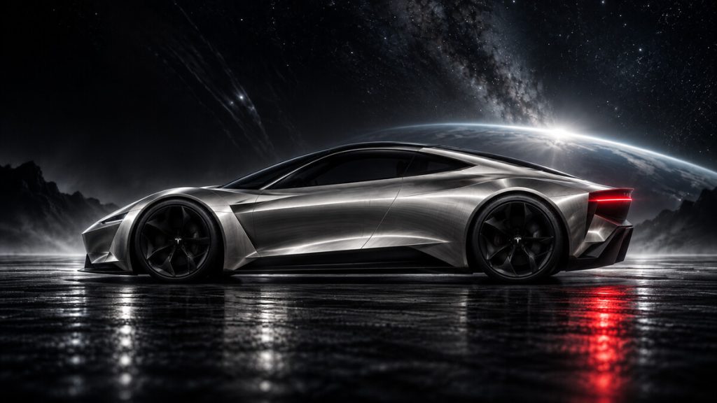 Tesla Roadster: il teaser 'Cyber' divide | Elettronauti.it