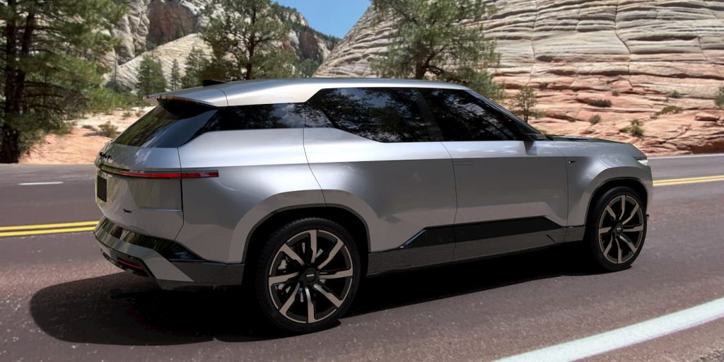 Land Cruiser EV SE - Concept vista posteriore - Fonte Toyota | Elettronauti.it