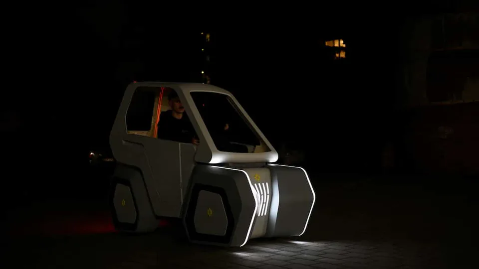 UILA - L'auto elettrica stampata in 3D