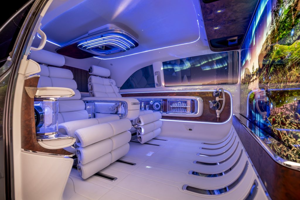 Interni concept Mercedes Classe V | Elettronauti.it